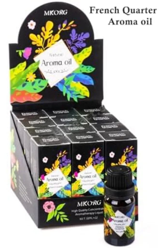 TTKTEKNOLOJİ 3’Lü Esansiyel Uçucu Yağ 3X10Ml Frenc Quarter Buhurdanlık Yağı Set, Difüzör, Oda Kokusu