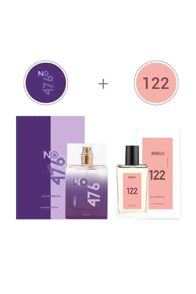 No.476 Unısex 50 Ml + 122 Kadın 50 Ml Orıental Unisex & Kadın Parfüm Seti