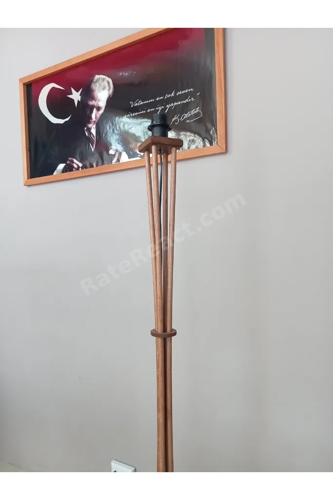 AHŞAP LAMBADER GÖVDE- KOYU MEŞE