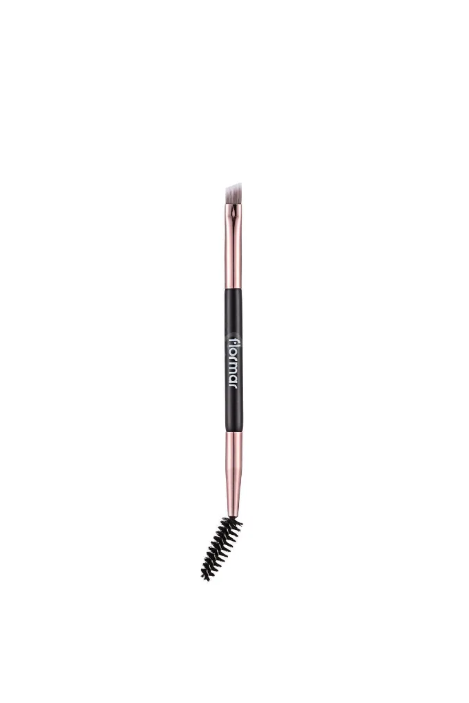 İki Uçlu Kaş Boyama ve Tarama Fırçası - Brow Brush & Groomer - 015 - 8690604597802
