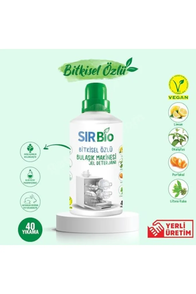 TTKTEKNOLOJİ Sır Bio Bitkisel Özlü Bulaşık Makinesi Jel Deterjanı 1000 ML TTKTEKNOLOJİ 2026 395519