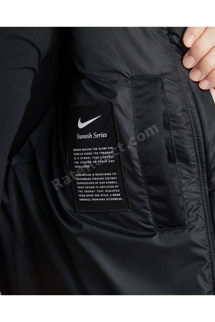 Sportswear Swoosh Serisi Kadın oversize Kaz Tüyü Yelek ASLAN SPORT