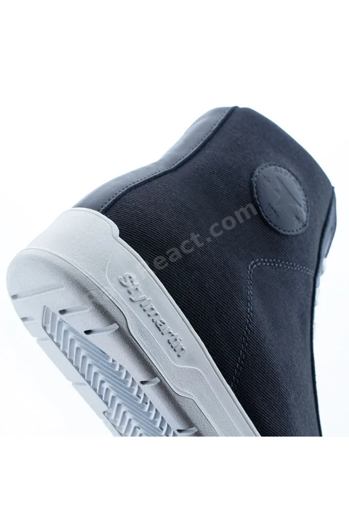 Grid Sneakers Yazlık Motosiklet Botu Mavi