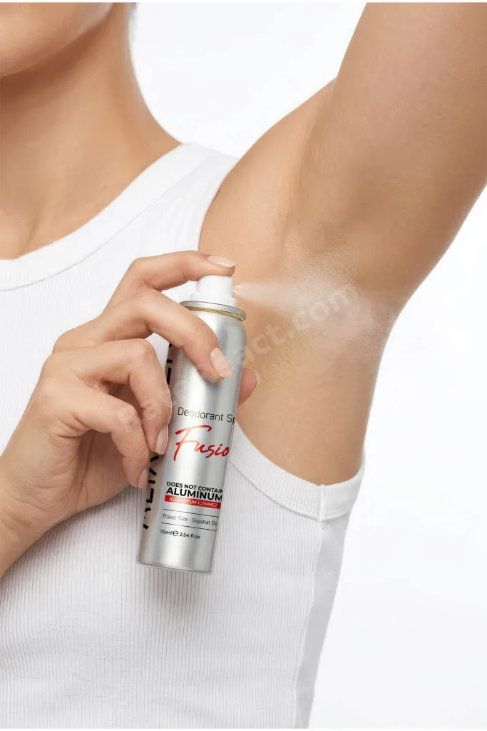 Alüminyumsuz Seyahat Boy Kadın Deodorant Sprey 75 ML - Fusion