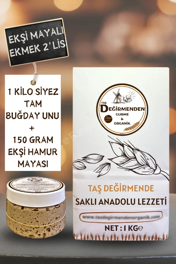 Siyez Tam Buğday Unu - Siyez Ekşi Hamur Mayası
