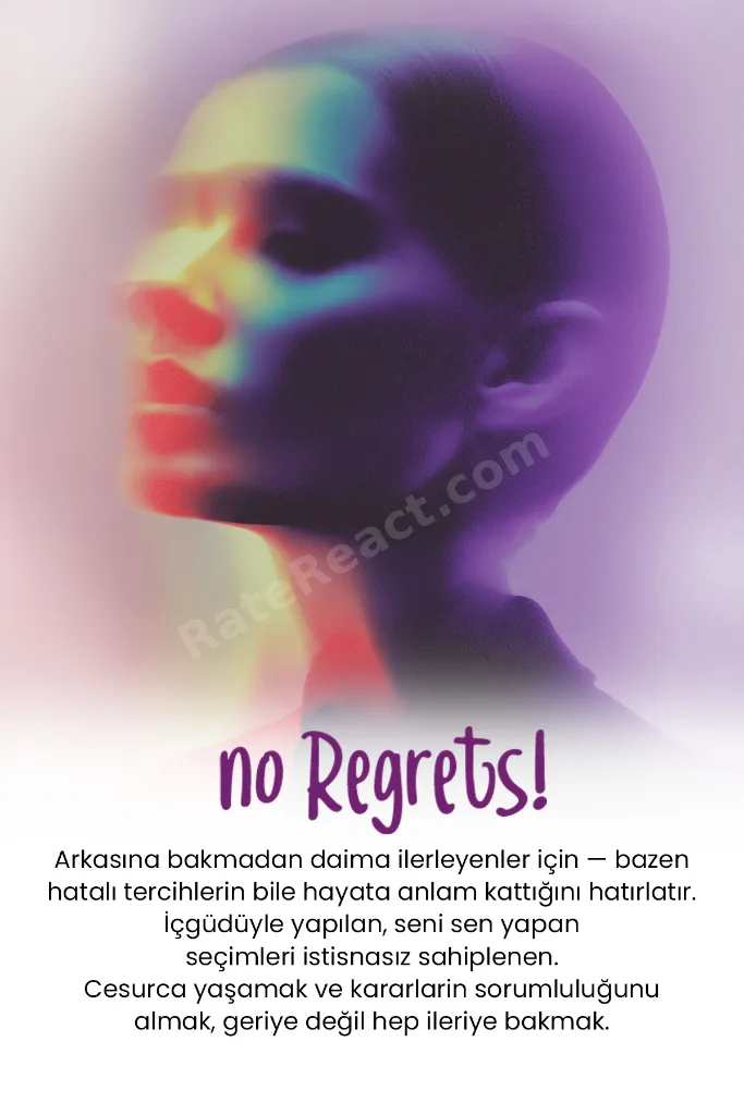 No Regrets Kadın Parfüm EDP 100 ML