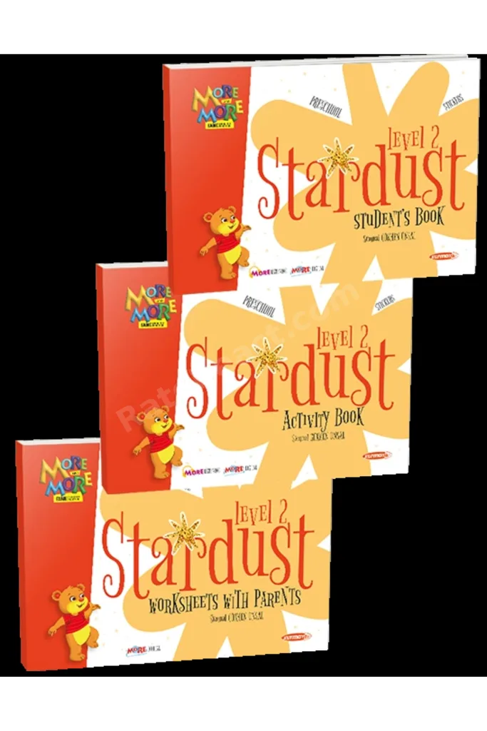 New English Preschool Stardust Level 2 3'Lü Kitap Seti