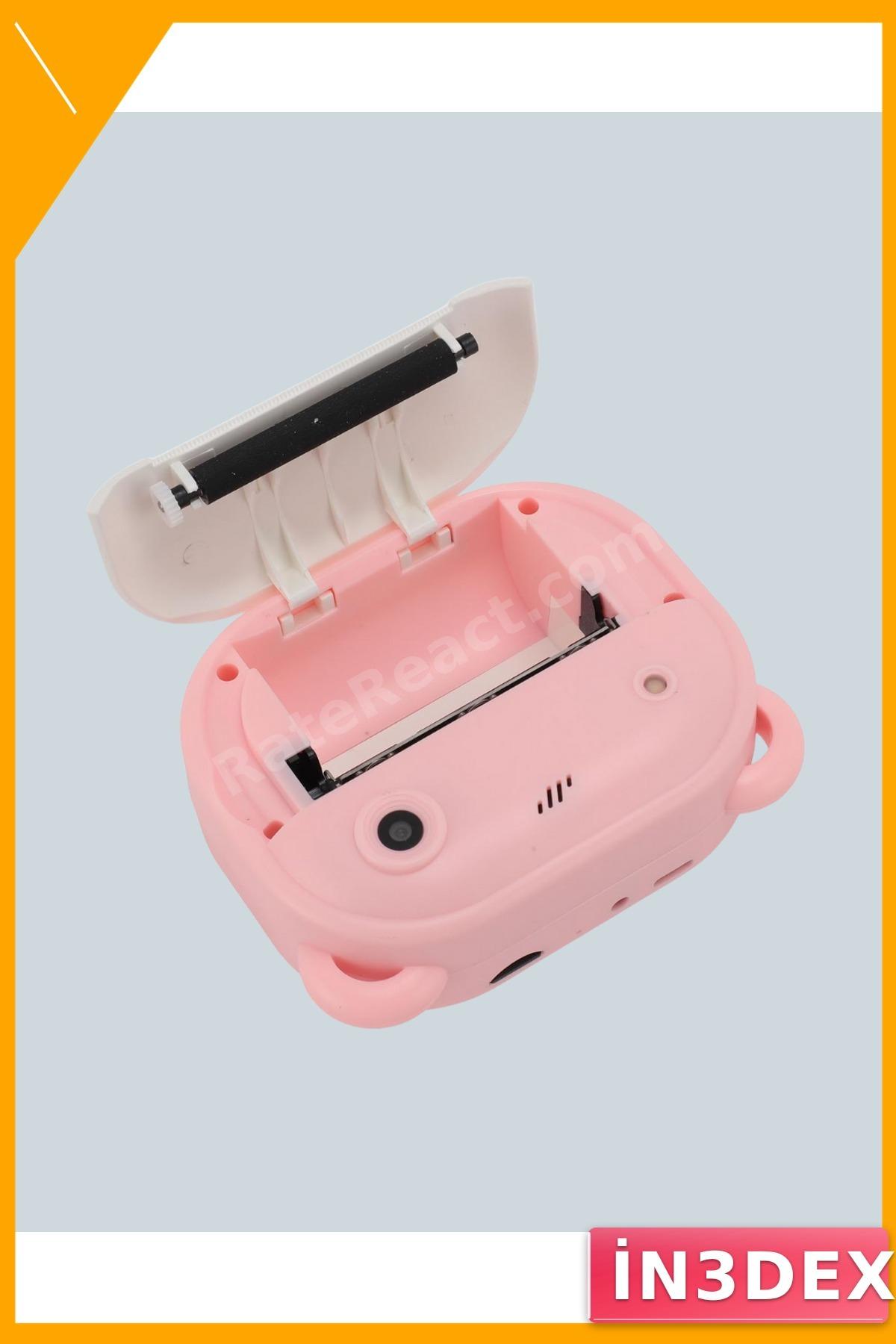 HD Çift Lensli Şipşak Kamera 24MP 32GB Termal Baskılı