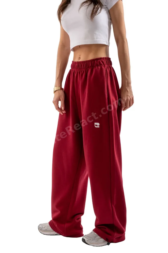 Ayarlanabilir Paça Baggy Eşofman Altı Kadın - C608