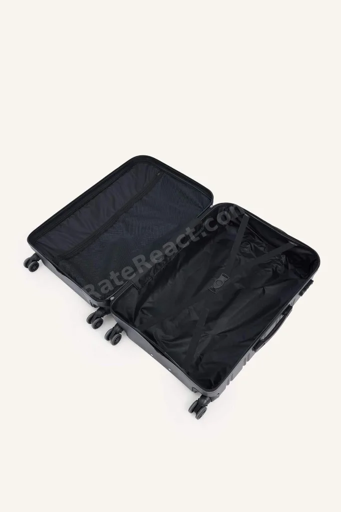 Unisex Sert Kapaklı Büyük Boy Valiz H2485AXNS