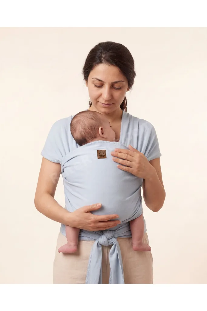 Bebek Taşıma Şalı Baby Sling Wrap %100 Pamuk Yenidoğan Ergonomik Taşıyıcı