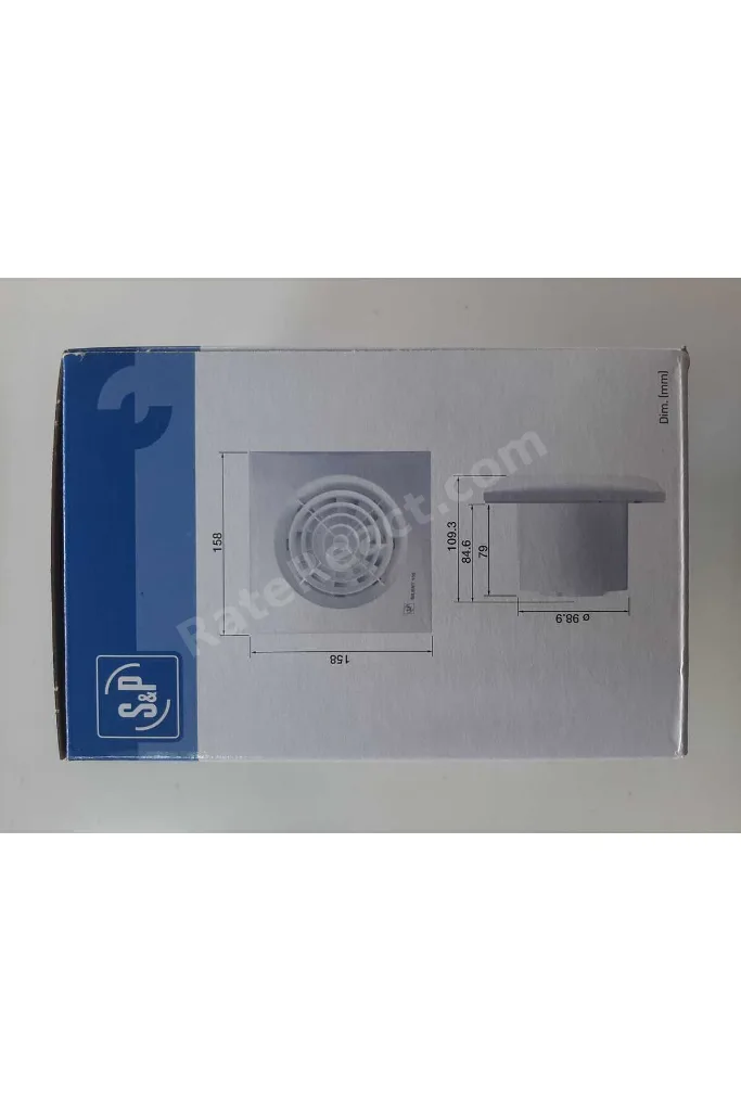 Silent 100 Cz Sessiz Banyo Fanı