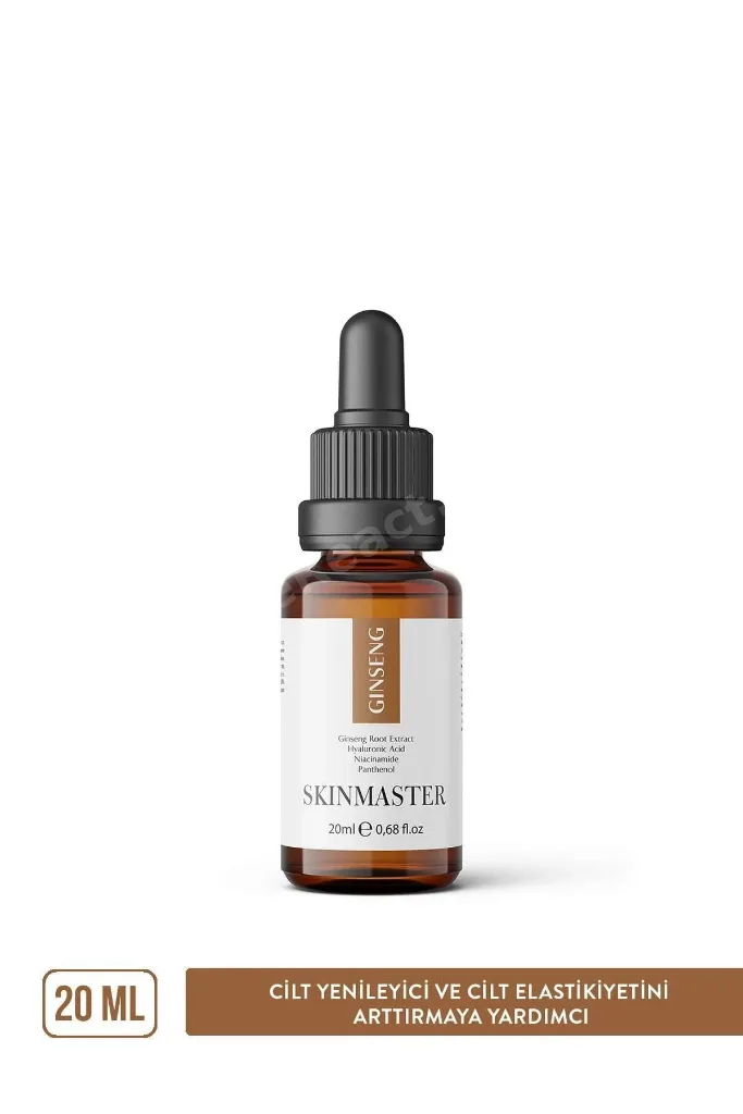 Cilt Yenilenmesine Ve Tazelenmesine Yardımcı Ginseng Serum ( Ginseng Özü %5 + Niacinamide + Ha)