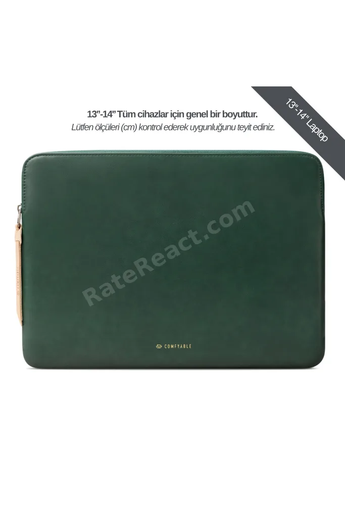 13"-14" Laptop Kılıfı MacBook Air/Pro - M1/M2/M3/M4/M5 Uyumlu, Suya Dayanıklı