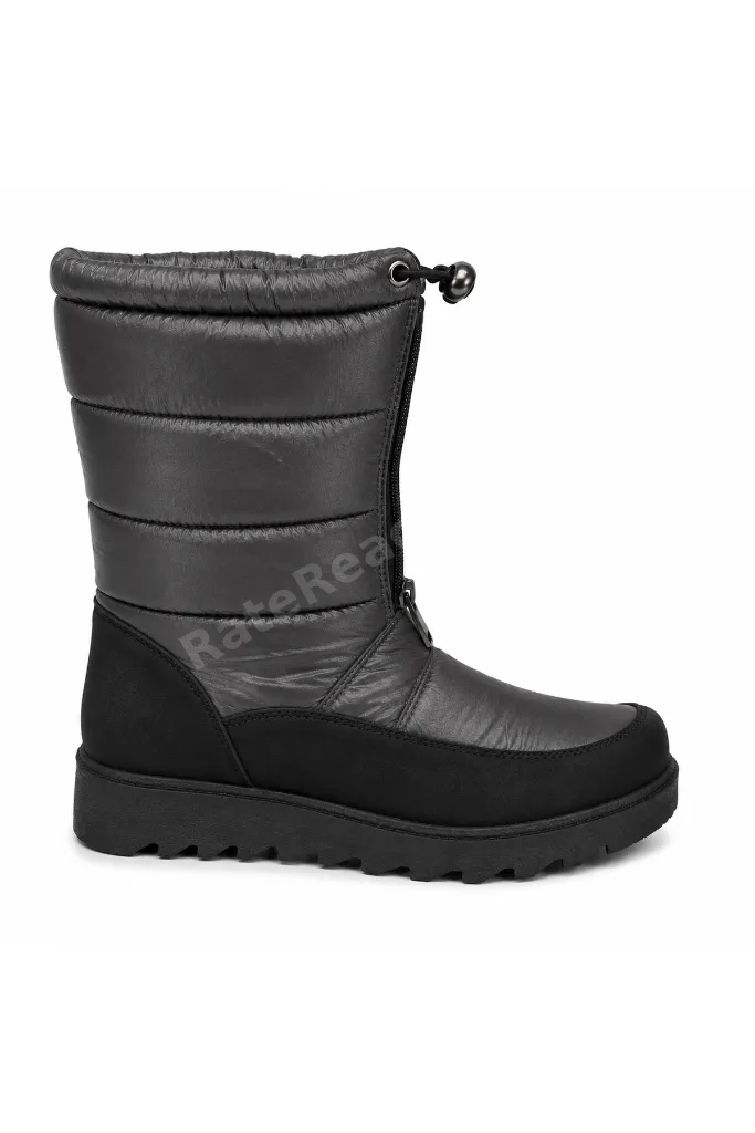 LC-31190 SİYAH FÜME UZUN KAR BOTU