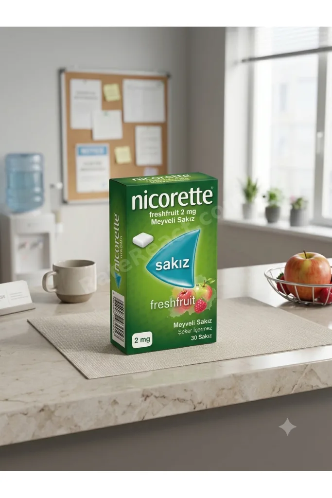 nicarette 2 mg 30 adet sakız