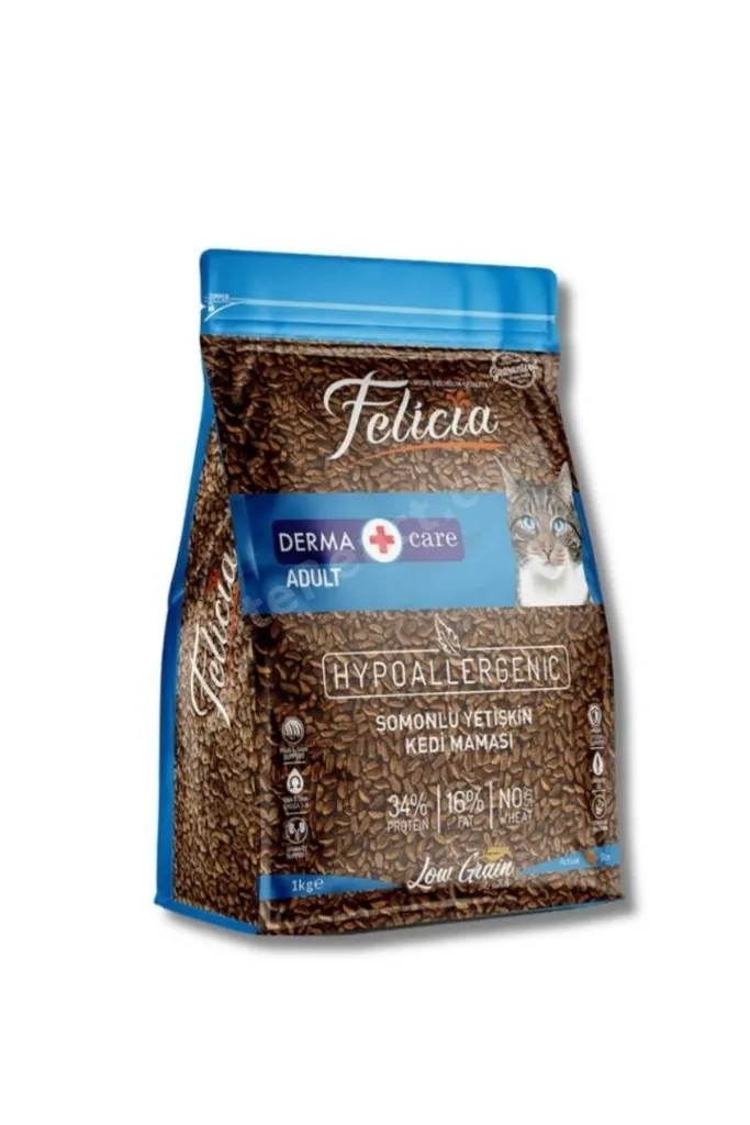 Somonlu Hipoyaerjenik Yetişkin Kedi Maması 1 Kg