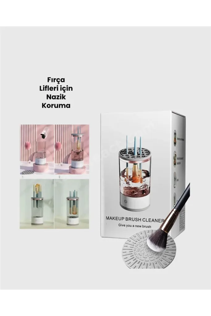 Tüm Makyaj Fırçalarıyla Uyumlu Derin Temizlik Makinesi HBTKN-PRK4930