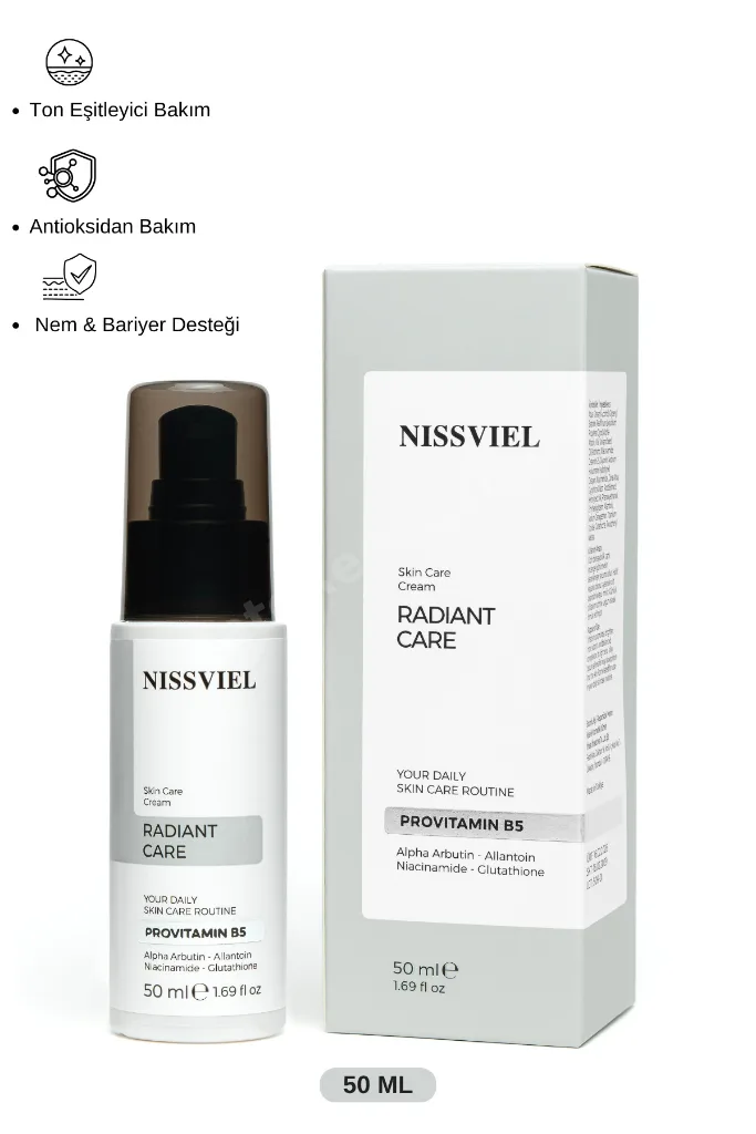 İpek Protein, Alpha Arbutin ve Glutathione İçeren Leke Karşıtı Bakım Kremi 50 ML