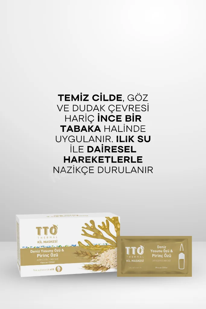 Thermal Kil Maskesi Deniz Yosunu Özü & Pirinç Özü