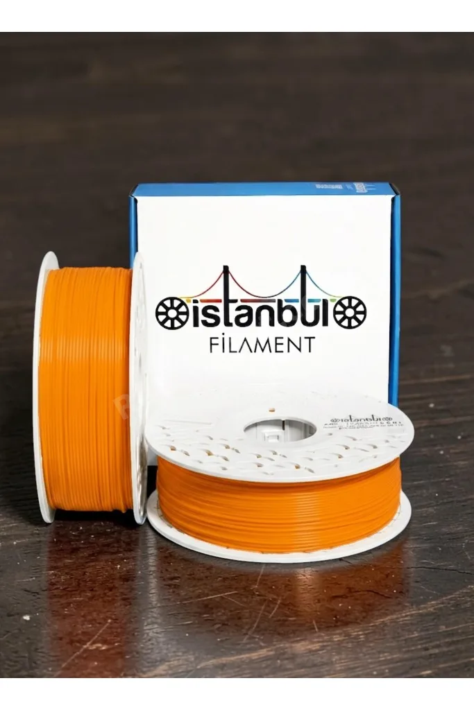 3D Baskı ABS Filament Turuncu 1 kg Ø 1,75MM ± 0,05 mm Bambu Lab Uyumlu
