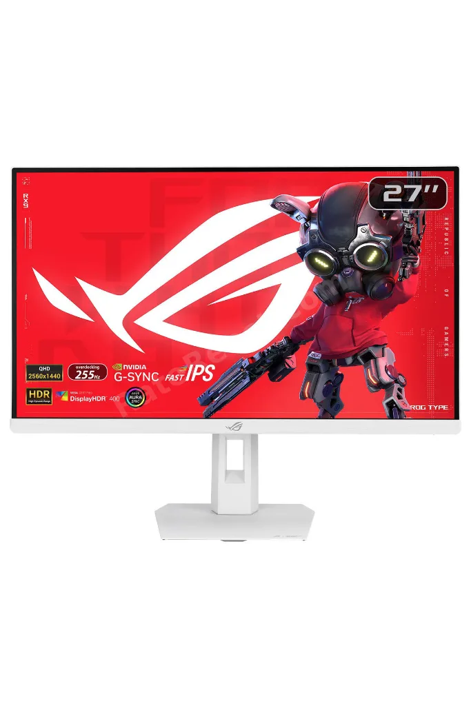 ROG Strix XG27ACMES-W 27 inç 255Hz 0.3ms 2K QHD Adaptive Sync Fast IPS Pivot Gaming Monitör