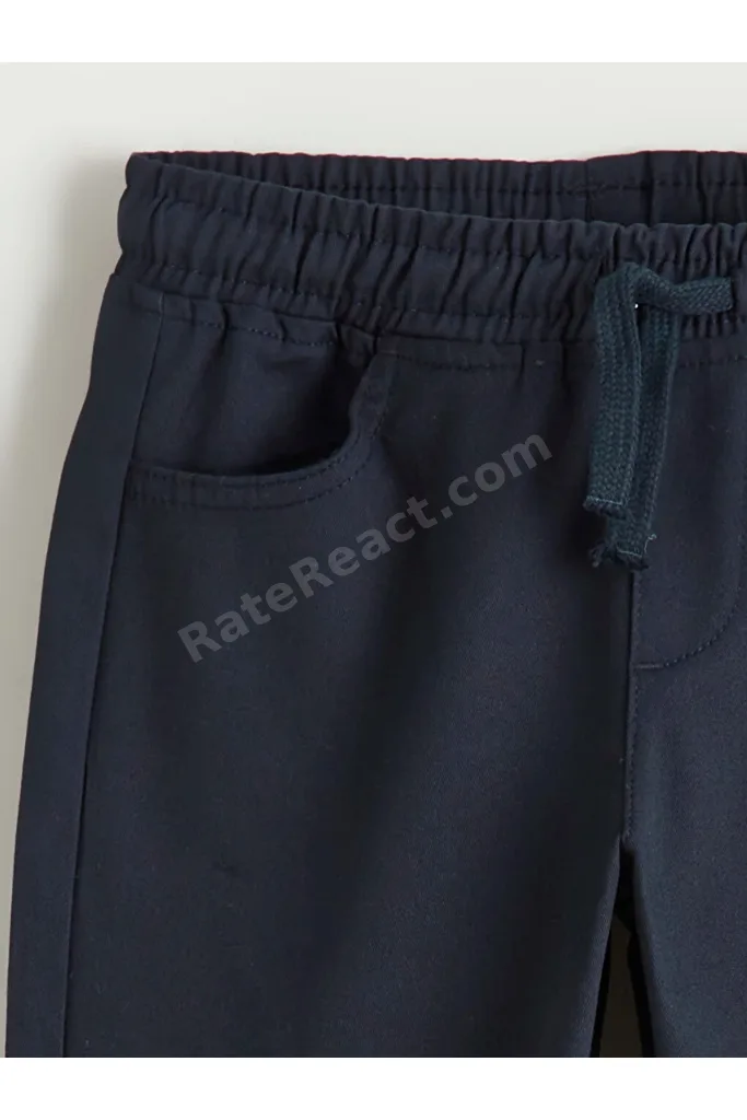 Lacivert Slim Fit Erkek Çocuk Pantolon