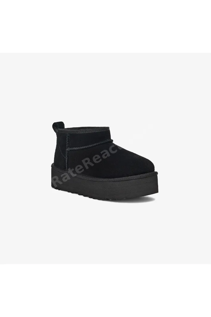 Classic Ultra Mini Platform Çocuk Siyah Bot