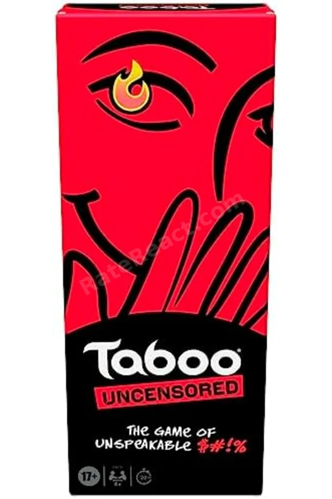 nht shop Hasbro Gaming Sadece Yetişkinler İçin Tabu Sansürsüz Masa Oyunu | 17+ Yaş | 4+ Oyuncu | 20