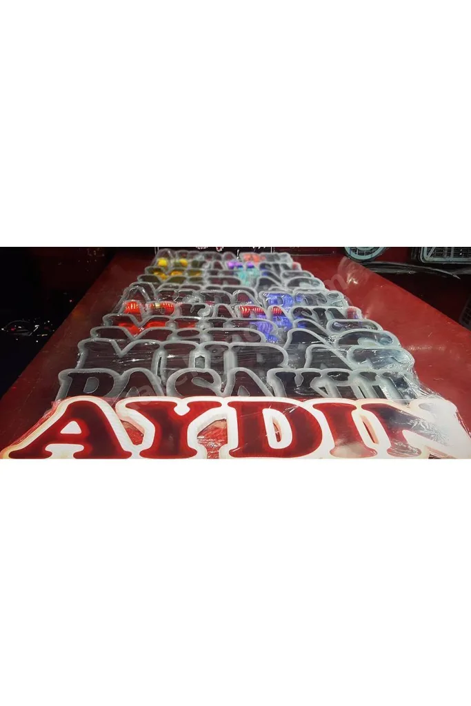 Kişiye Özel Tır Ve Kamyon Ledli Yatak Yazısı 24 V.yatak Tabelası
