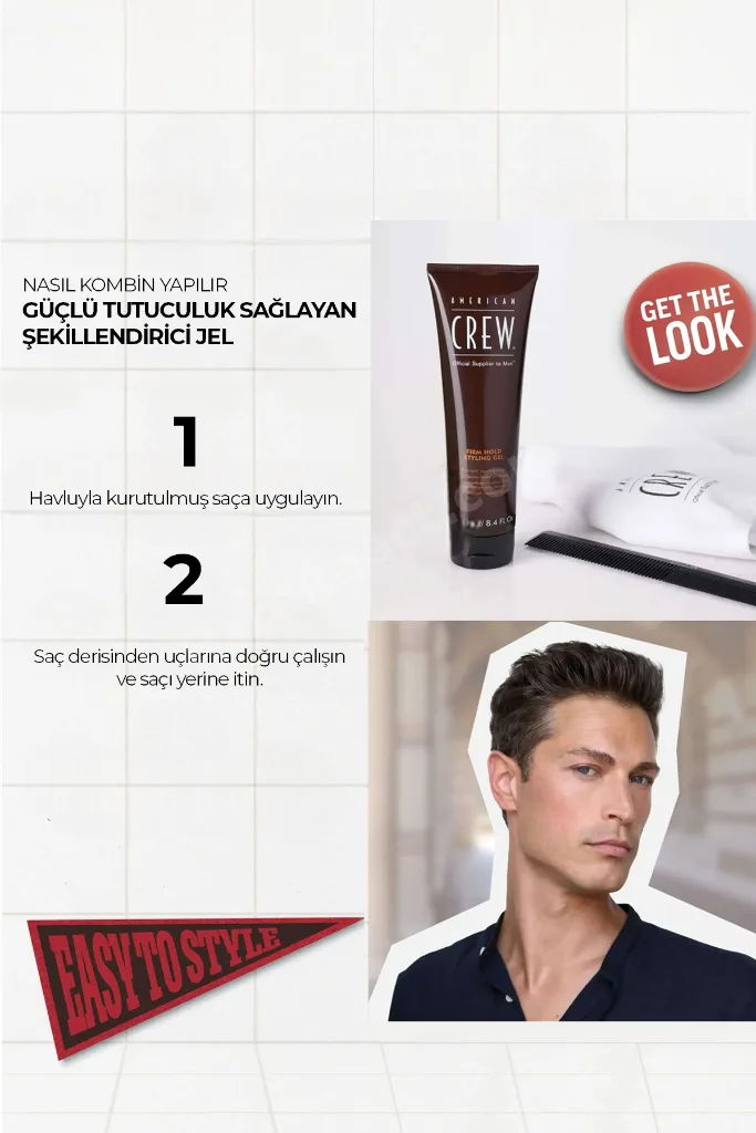 Güçlü Tutuş Saç Jölesi 100 ml – Islak Görünüm & Uzun Süre Sabitleme