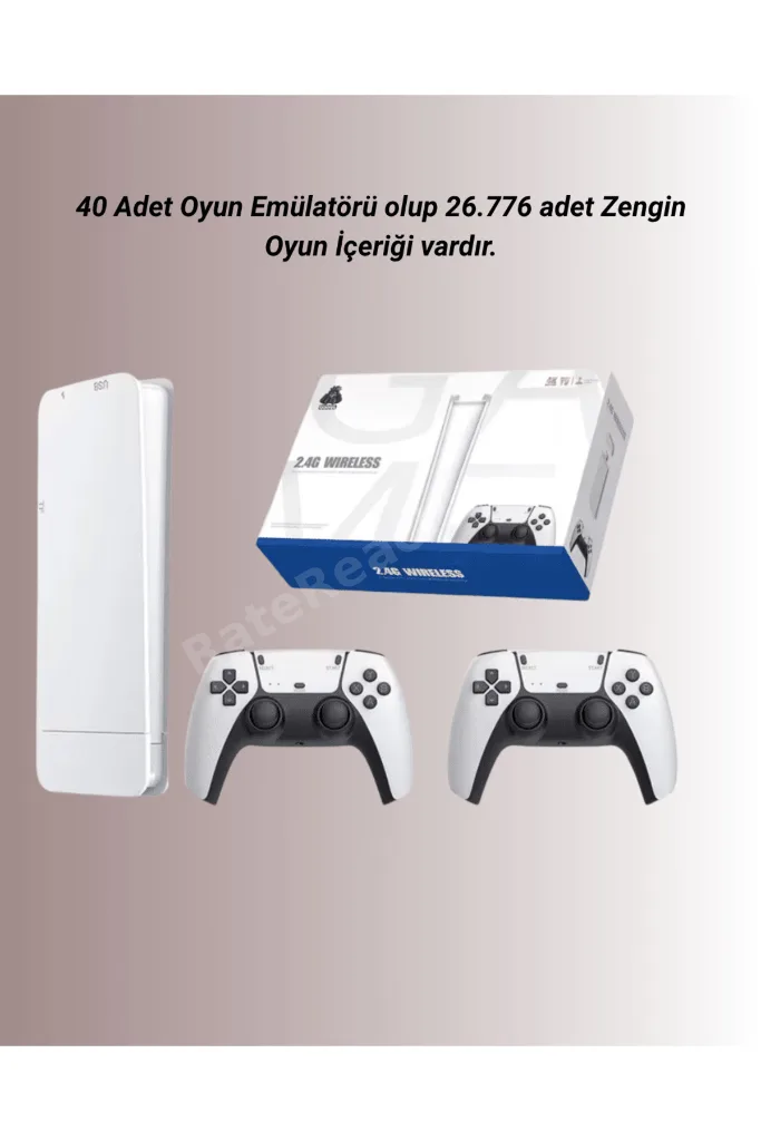 M15 Retro Konsol – 20.000 Oyunlu, Çift Gamepadli, 4K HDMI - Lisinya