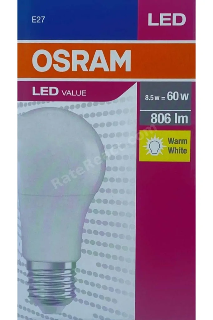 - Led Value 8.5w(60W) Led Ampul Sarı Işık 10'lu Paket