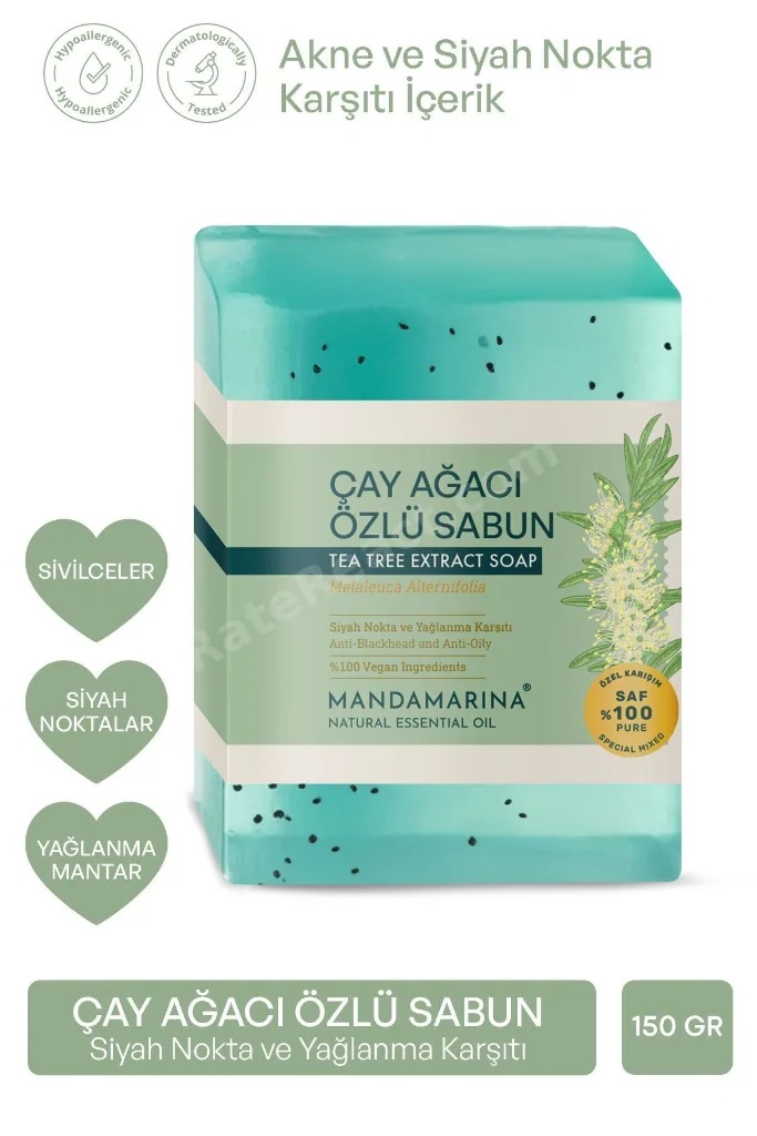 Çay Ağacı Sabunu Doğal 150 Gr