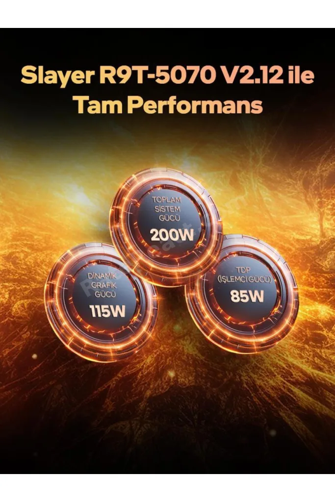 Slayer R9T-5070 V2.12 C2 AMD Ryzen 9 8945HX 32GB RAM 2TB SSD RTX5070 16" 300Hz QHD+ IPS F