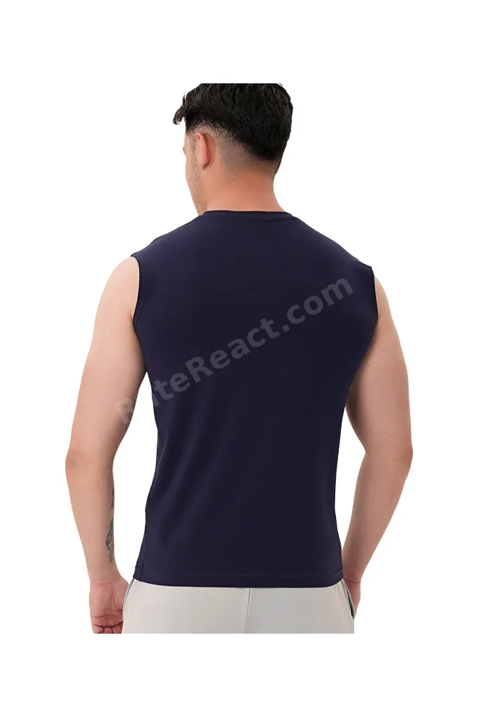 Training Kolsuz T-Shirt İndigo