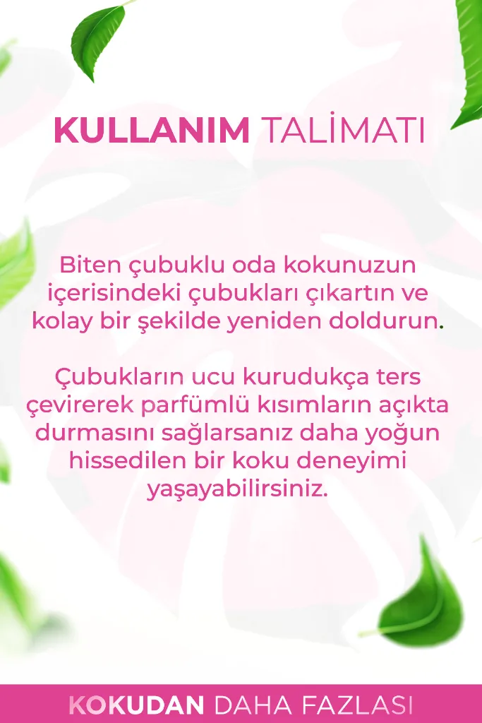 Bebek Pudrası Yedek Çubuklu Oda Ve Ortam Kokusu Esansı Yedek Dolum Şişe Baby Powder 250ml