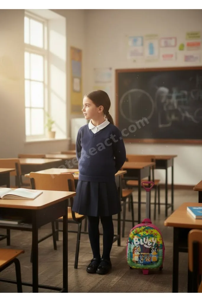 Kız Çocuk Anaokulu Kreş Çekçekli Tekerli 3d Eva Renkli Baskılı Sırt Çantası ve Okul Çantası