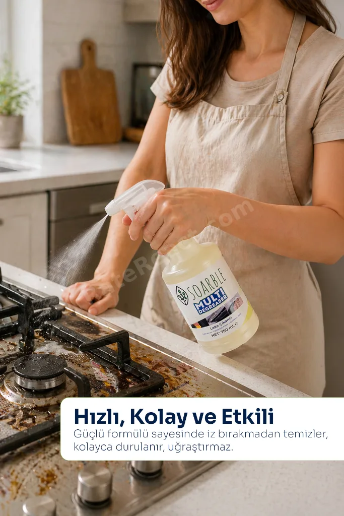Yağ Çözücü Sprey 750 ml Multi Degreaser Narenciye Özlü Çok Amaçlı Temizleyici