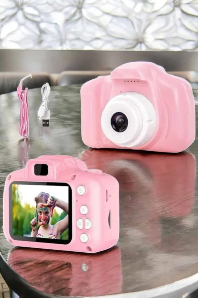 Çocuk Kamerası Dijital 1080P HD Kaliteli Mini Fotoğraf Makinesi Profesyonel - GLST4434-9039