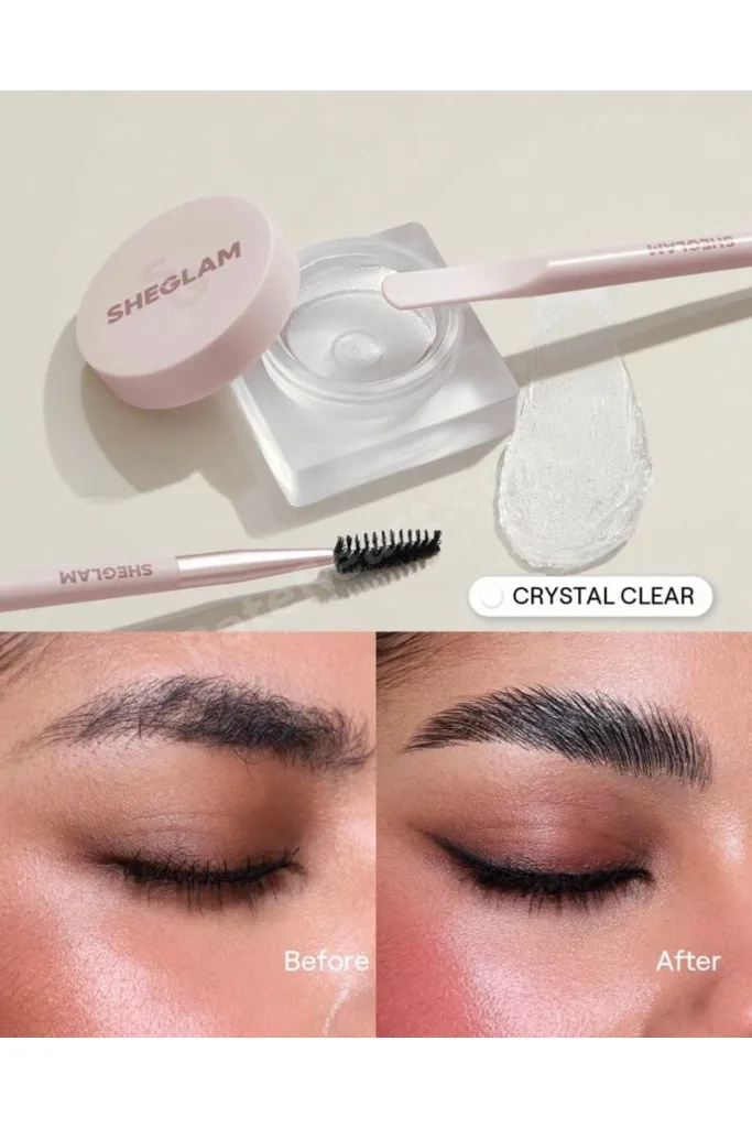 Set Me Up Brow Hold - Crystal Clear Şeffaf Suya Dayanıklı Kaş Sabitleyici Wax & Şekillendirici Jel