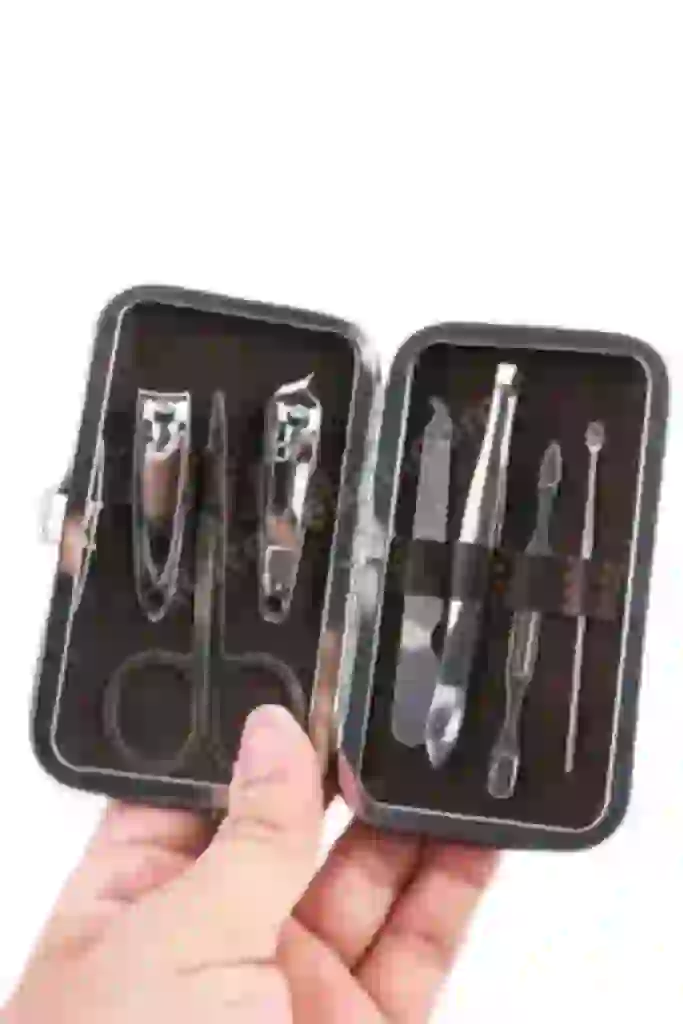 Manikür Pedikür Seti 7 Parça Tırnak Mantarı Tırnak Batığı Temizleme Taşınabilir