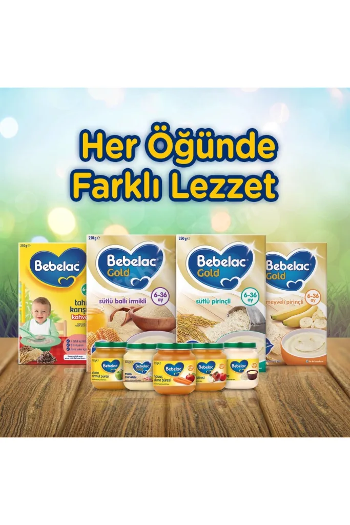 Elma Şeftali Püresi Kavanoz Maması 125 Gr
