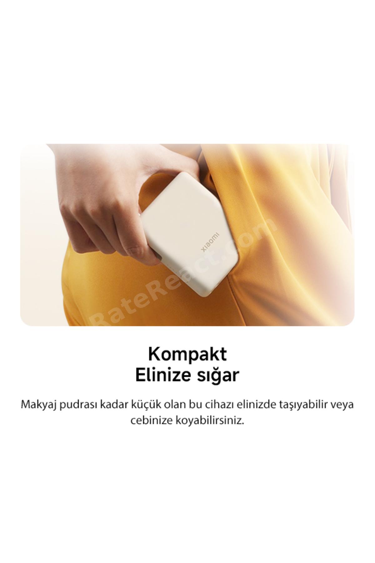 Xiaomi 33W Powerbank 10000Mah Yüksek Hızlı Dahili Kablo Kompakt Tasarım