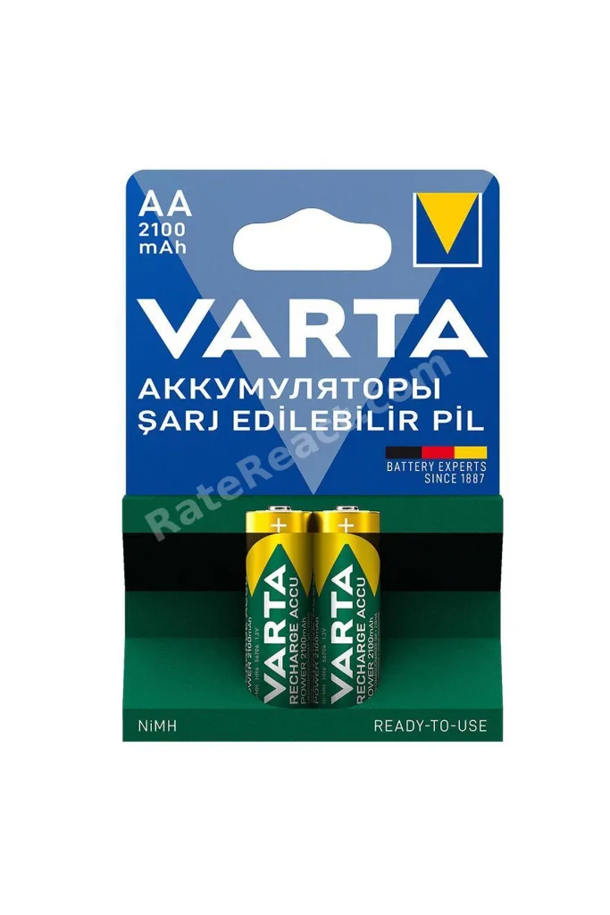 Accu Power Şarj Edilebilir Ni-Mh AA Kalem Pil 2.100 mAh 2 Adet