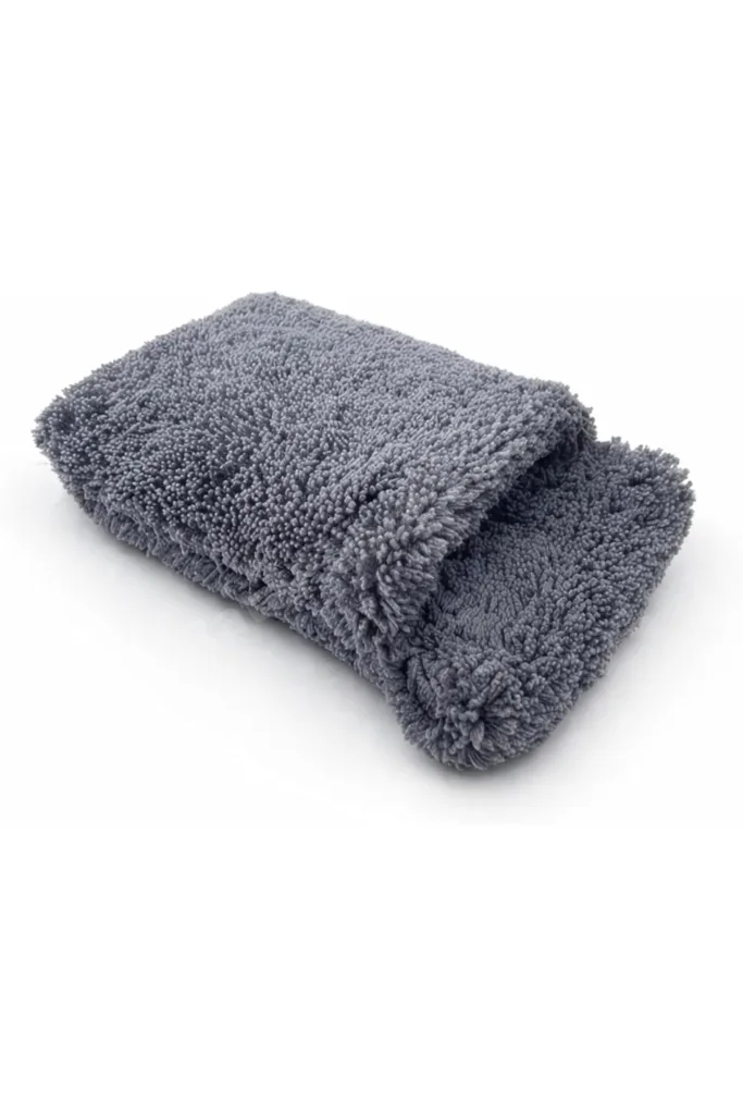 TTKTEKNOLOJİ SOGUD 4 Parmak Cila Eldiveni Mikrofiber – Araba Pasta Cila Uygulama Pedi, Wax Pad, Ultr