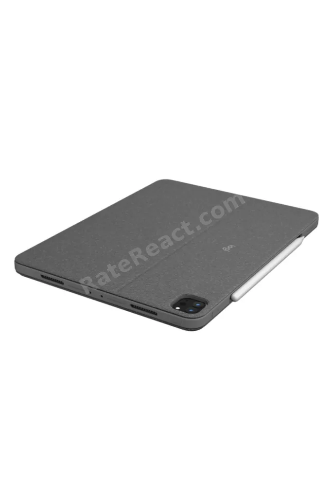 Combo Touch 12.9" iPad Pro 5. ve 6. Nesil ile Uyumlu Çok Yönlü Türkçe Klavyeli Kılıf, Gri 920-010186