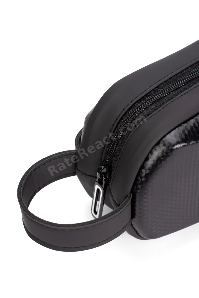 Erkek Deri Portföy Clutch Traş Kozmetik Bakım ve Günlük El Çantası
