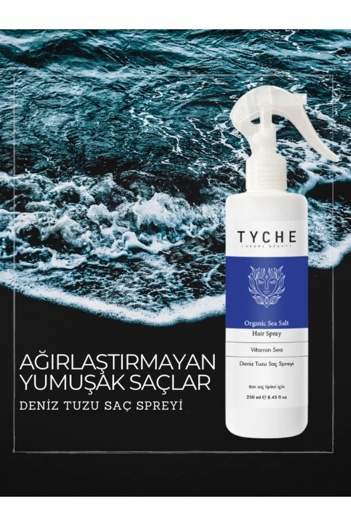 Hacim Ve Dolgunluk Veren Deniz Tuzu Saç Spreyi Organic Sea Salt Hair Spray Vitamin Sea 250 ml