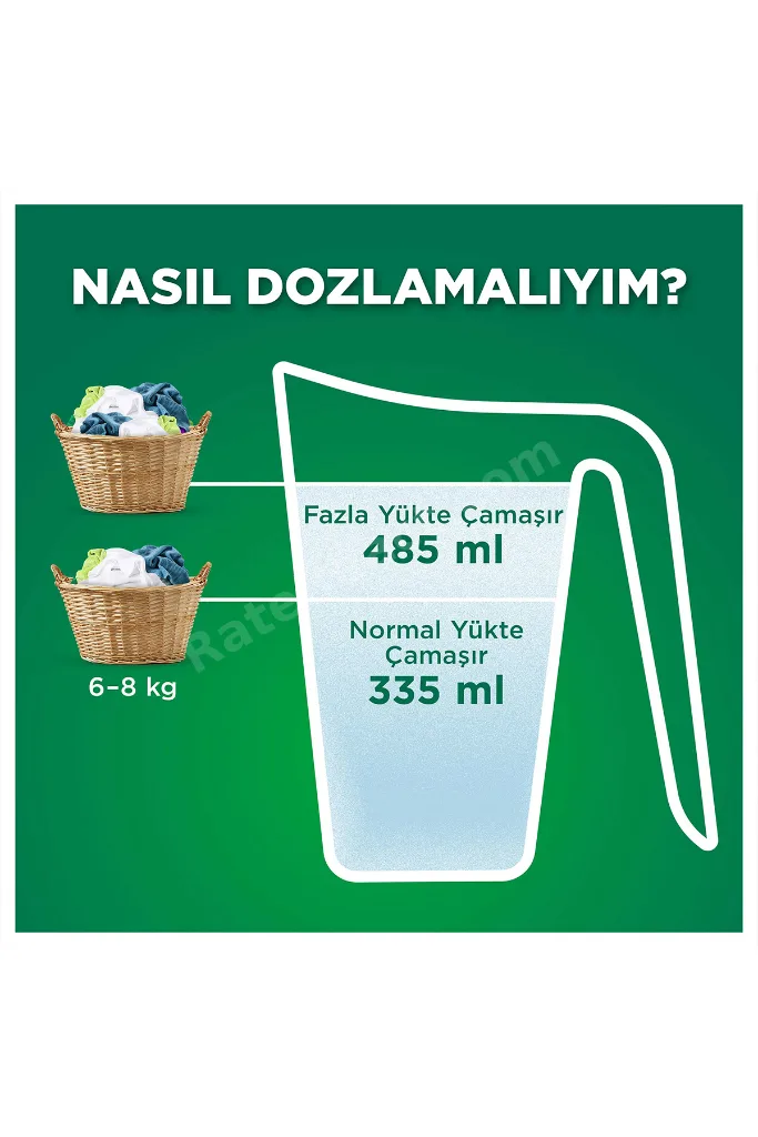 Renklilere Özel 9 Kg Toz Çamaşır Deterjanı x2